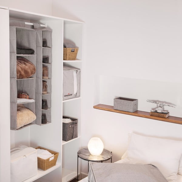 Rippuv riidest korrastaja garderoobile Oxford - Compactor-image-1