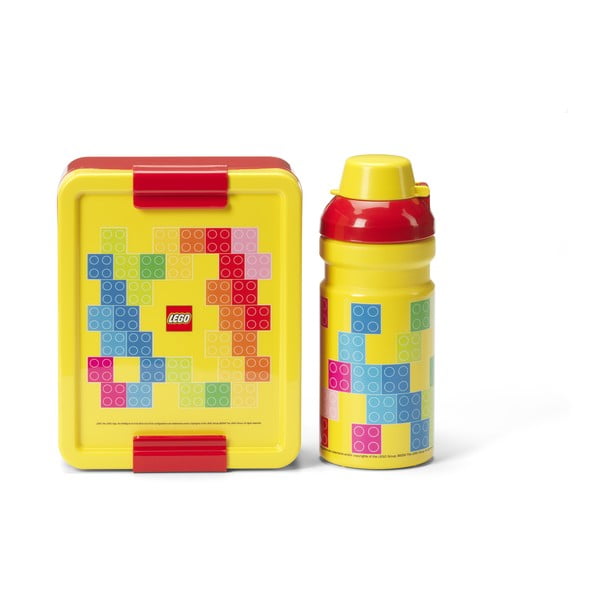 Laste suupistekarp pudeliga Brick - LEGO®