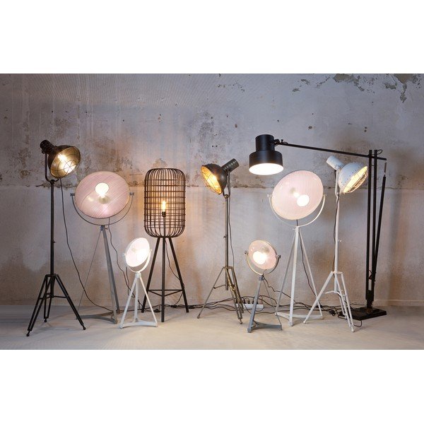 Bílá stojací lampa BePureHome Blown-image-1