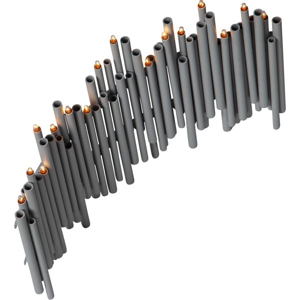 Valge jõuluvalgus kaunistus Note - Star Trading-image-3