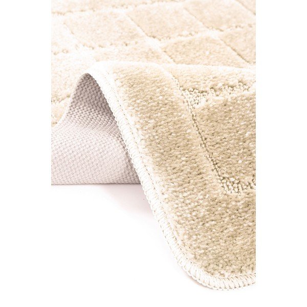 Kreemikad vannitoamatid komplektis 2 tükki 50x80 cm Kareli - Foutastic-image-3