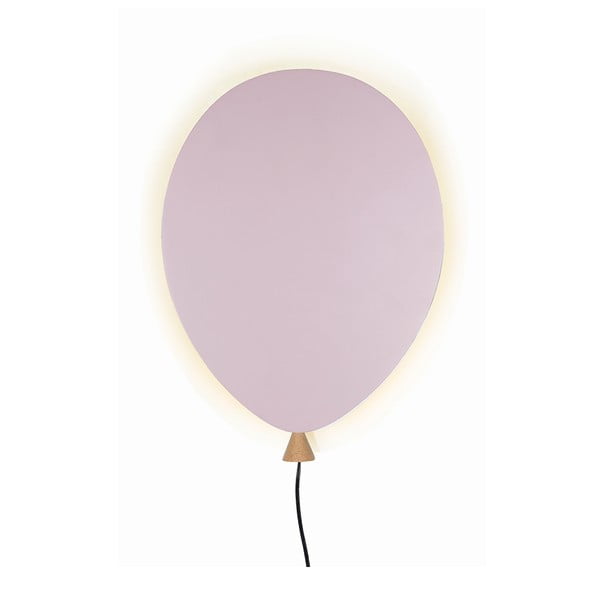 Růžové nástěnné svítidlo Globen Lighting Balloon