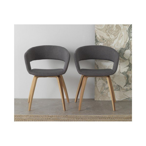 Puidust söögitool halli polstriga - Geese-image-2