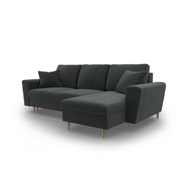 Tumehall sametist panipaigaga nurgadiivanvoodi Kyoto - Cosmopolitan Design-image-4