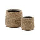 Lillepoti katted komplektis  2 tk tsement ø 35 cm Sigal – Kave Home