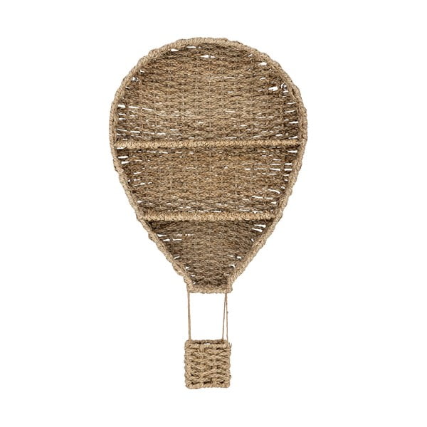 Naturaalset värvi laste seinaraamatute riiul mererohust 59x105 cm Ditter - Bloomingville Mini-image-2