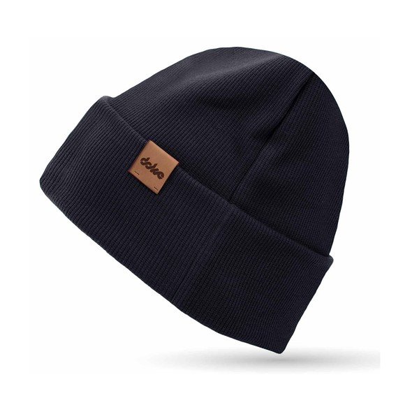 Černá úpletová čepice DOKE-image-1