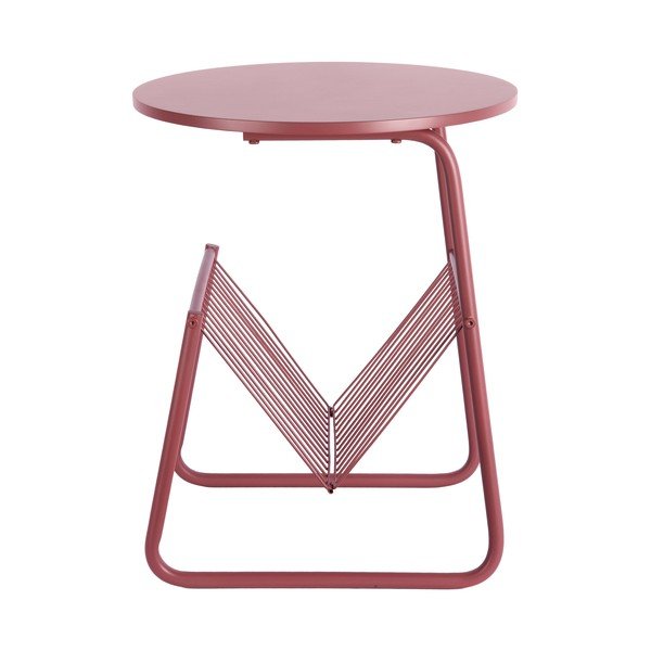 Metallist ümmargune abilaud ø 40 cm Riqueza Revista - Leitmotiv-image-3