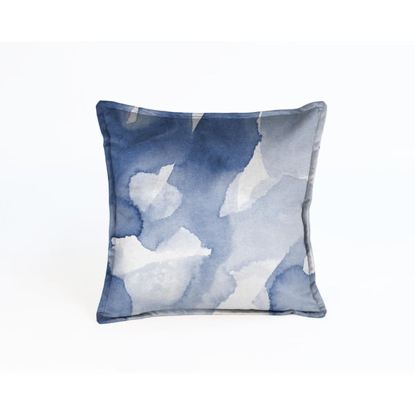 Sinine sametpadi Abstraktne, 45 x 45 cm - Velvet Atelier