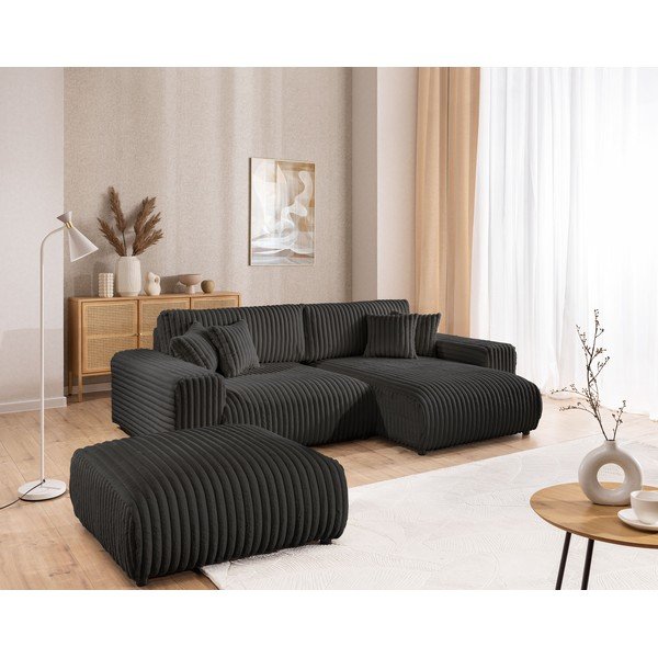 Tumehall velvetist jalatugi Justin - Ropez-image-3