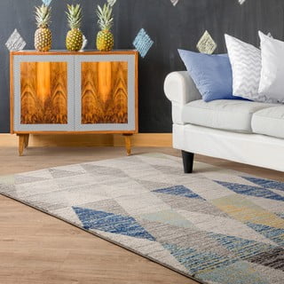 Sinine vaip 200x290 cm Muse Harlequin Blue – Asiatic Carpets