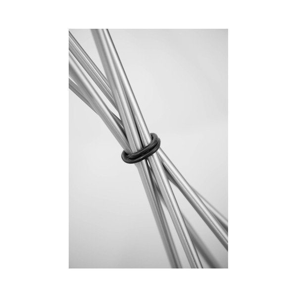 Šedá volně stojící lampa s tmavě hnědým stínidlem Citylights Lima-image-3