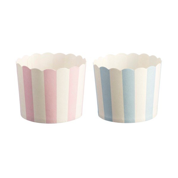 Sada 20 pruhovaných papírových košíčků na cupcaky Mason Cash Stripes