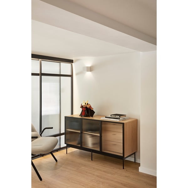 Vitriin tammepuust 140x78 cm Blur - Teulat-image-1