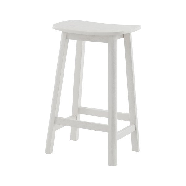 Valge baaritool saarepuust (istme kõrgus 65 cm) Selene - Jotex-image-2
