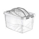 Kaanega plastikust hoiukarp 35x26x21,5 cm Multi Hand - Orion