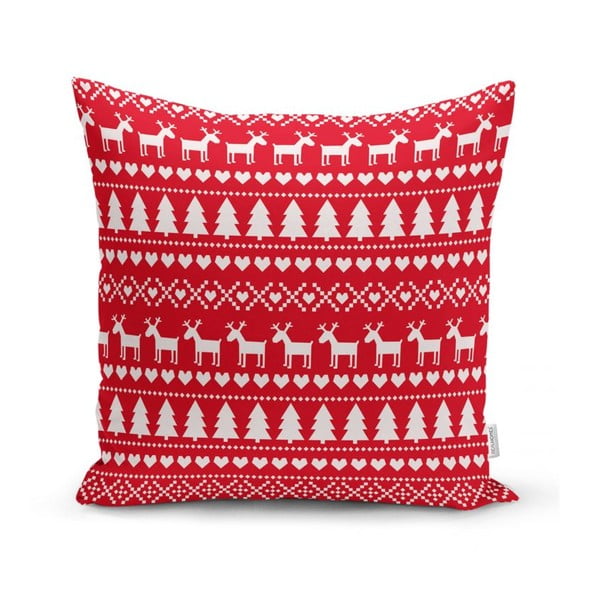 Komplekt 4 jõulupadjakatet ja lauajooksikut jõuludeks - Minimalist Cushion Covers-image-1