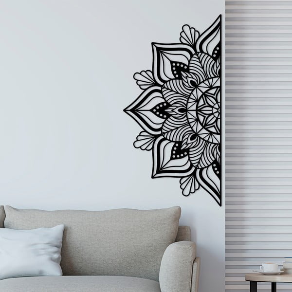 Metallist seinakaunistus 118x59 cm Mandala - Wallity-image-2