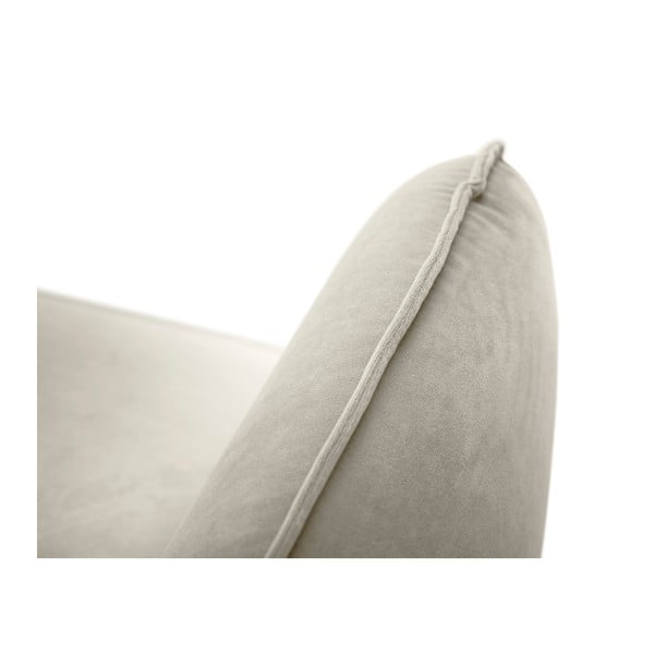 Beež sametist tugitool Vienna - Cosmopolitan Design-image-2