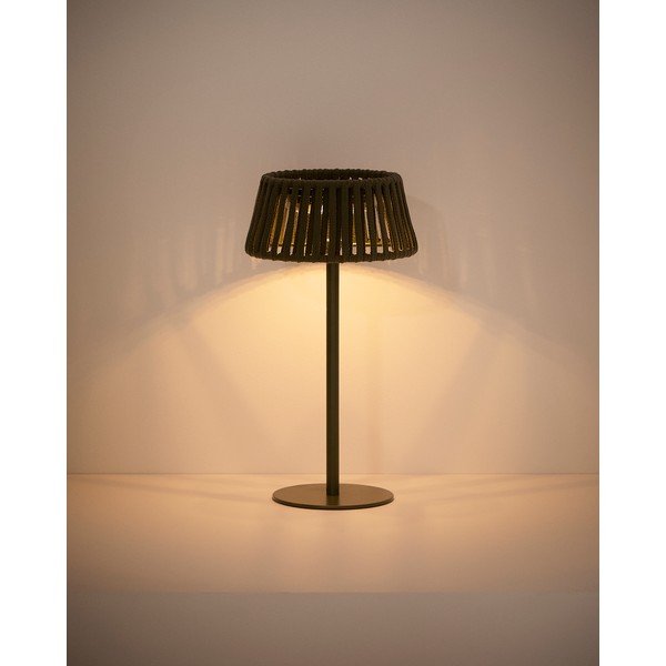 LED-laua-/kaasaskantav päikeseenergial töötav õuevalgusti (kõrgus 30 cm) Aldet - Kave Home-image-3