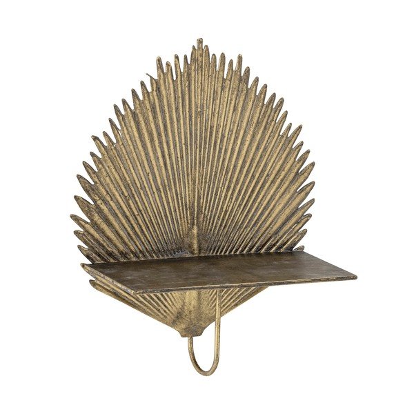 Kuldne metallist riiul 26 cm Venche - Bloomingville-image-2