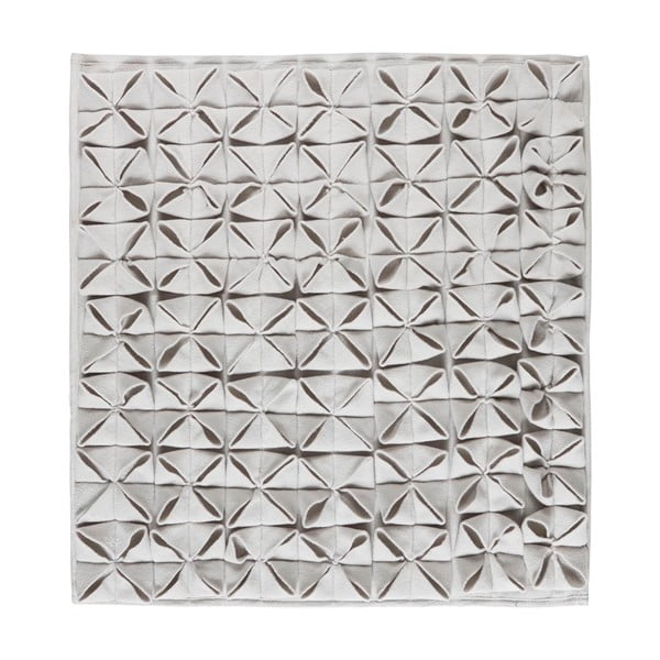 Koupelnová předložka Origami 60x60 cm, šedá
