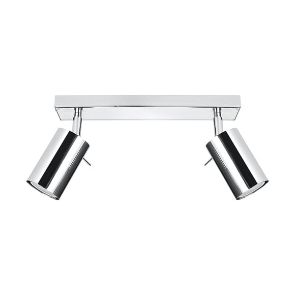 Hõbedane metallist laevalgusti 6x30 cm Etna – Sollux