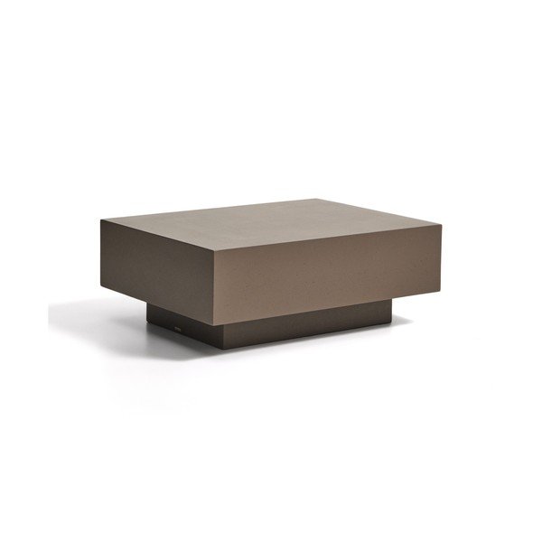 Betoonist aiakohvilaud 60x80 cm Rustella - Kave Home