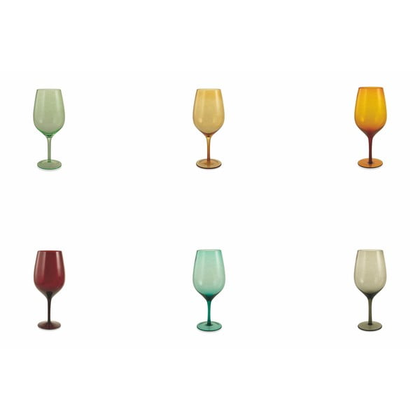 6 klaasi Villa d'Este komplekt, 428 ml Happy Hour - Villa d'Este