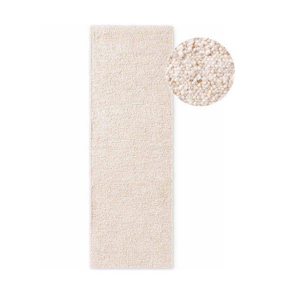 Kreem käsitsi kootud bukleekangast vaip 80x200 cm Notting Hill Portobello - Ted Baker