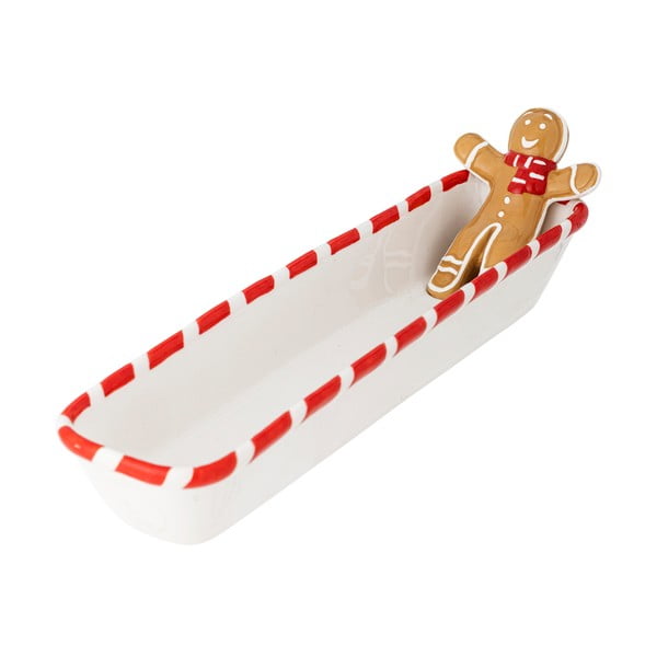 Valge keraamiline kauss jõulumotiiviga 110 ml Ginnie - Bloomingville-image-3