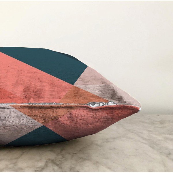 Puuvillasegust padjapüürileht Kolmnurgad, 55 x 55 cm - Minimalist Cushion Covers-image-1