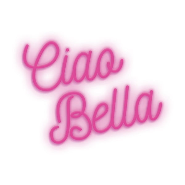 Roosa seinavalgusti , 40 x 28,5 cm Ciao Bella - Candy Shock-image-2
