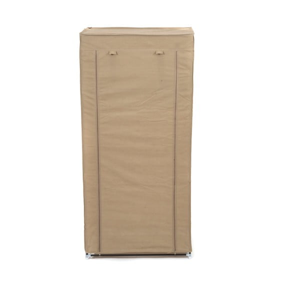 Beežist kangast riidekapp 70x148 cm Wardrobe - Compactor-image-2
