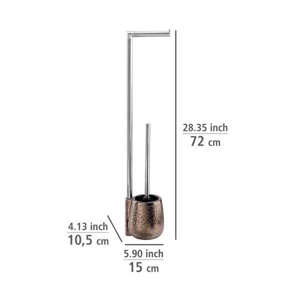 Tualetihari koos WC-paberi hoidjaga, värviga Marrakeshi vask - Wenko-image-3