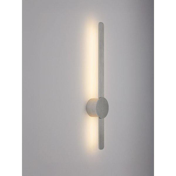 Alumiiniumist LED-seinavalgusti matt-hõbedases värvitoonis Norei - Nova Luce-image-1