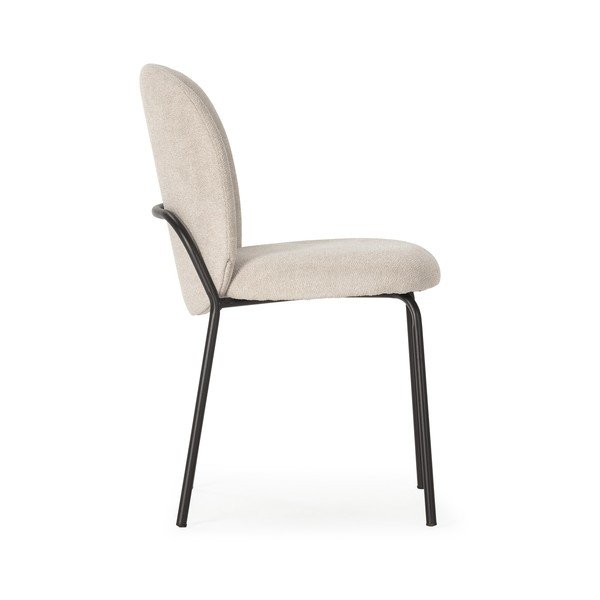 Mustad-kreemid söögitoolid 4tk komplektis Daia - Marckeric-image-2