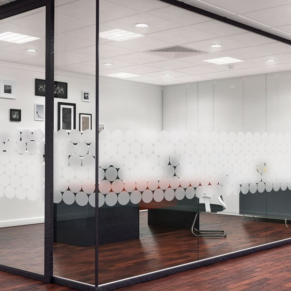 50-st matist kleebisest koosnev komplekt klaasile Circle - Ambiance-image-4