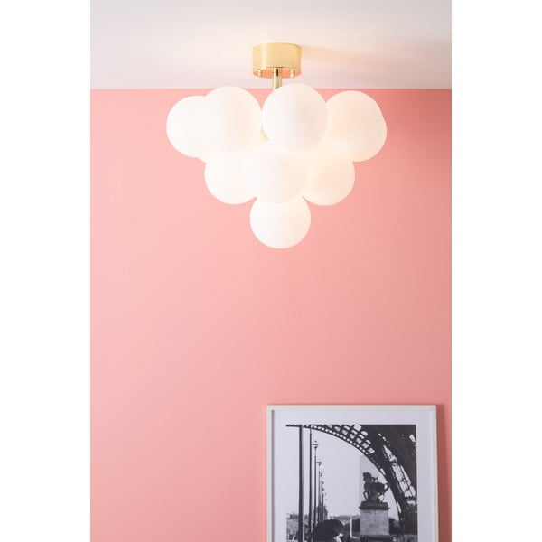 Plafond Brass 13L laevalgusti Merlot - Markslöjd-image-1