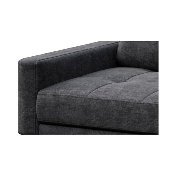 Tmavě šedá pohovka MESONICA Musso Tufted, 173 cm-image-4