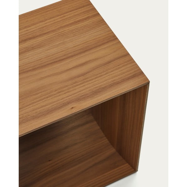 Pähklipuu dekooriga moodulriiulite süsteem 67x38 cm Litto - Kave Home-image-4