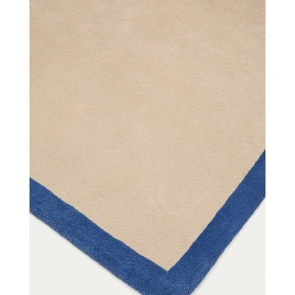 Sinakasbeež puuvillane vaip 90x150 cm Nalim - Kave Home-image-4