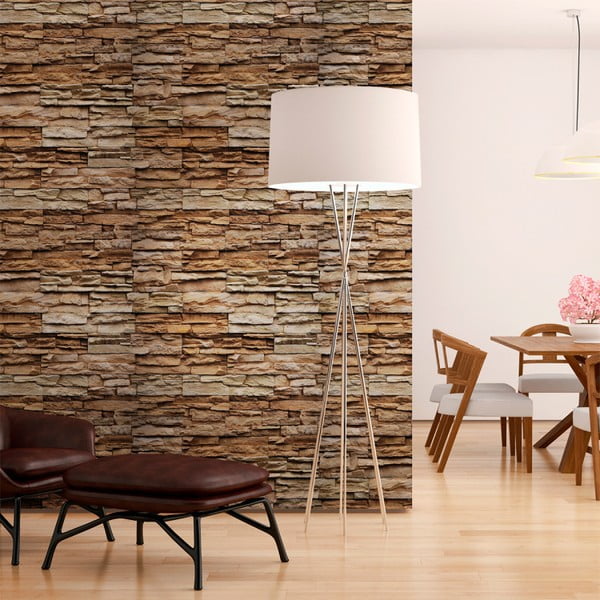 Nástěnná samolepka Ambiance Wall Brick Cladding, 40 x 40 cm