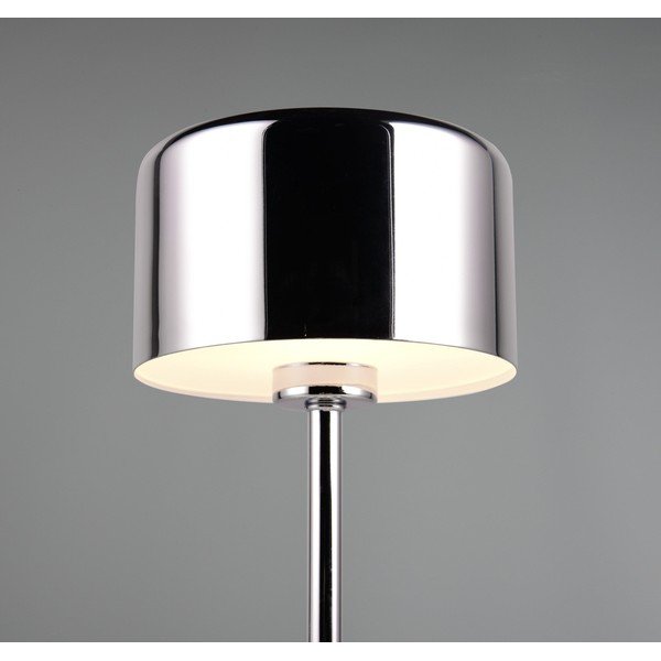 Hõbedane läikiv LED laualamp (kõrgus 30 cm) Jeff - Reality-image-1