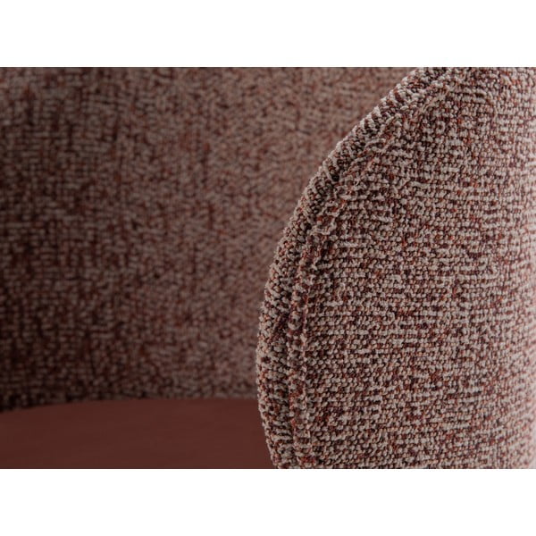 Roosa bukleekangast tugitool Inez - Micadoni Home-image-1