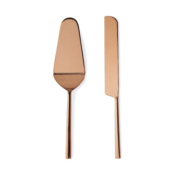 Roostevabast terasest koogiserveerimiskomplekt 2 osa Hestia - Bizzotto