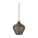 Pronksvärvi metallist ripplamp, läbimõõduga 27 cm Alvaro - Light & Living
