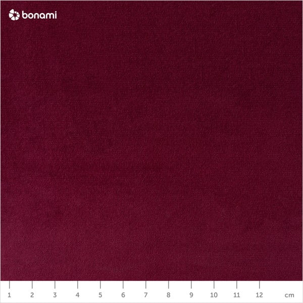 Vínově červená pohovka s černými nohami Mazzini Sofas Amelie, 188 cm-image-1