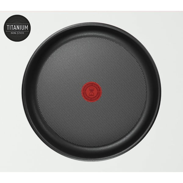 Roostevabast terasest mittenakkuva pinnaga ja eemaldatava käepidemega pannid, 2 tk komplektis ø 26 cm INGENIO Cook Eat L8813S75 - Tefal-image-1