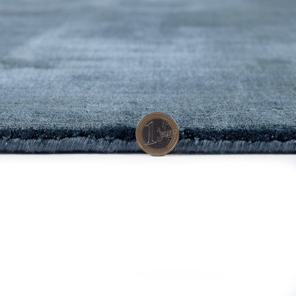 Tmavě modrý ručně tkaný koberec Flair Rugs Swarowski, 160 x 230 cm-image-2